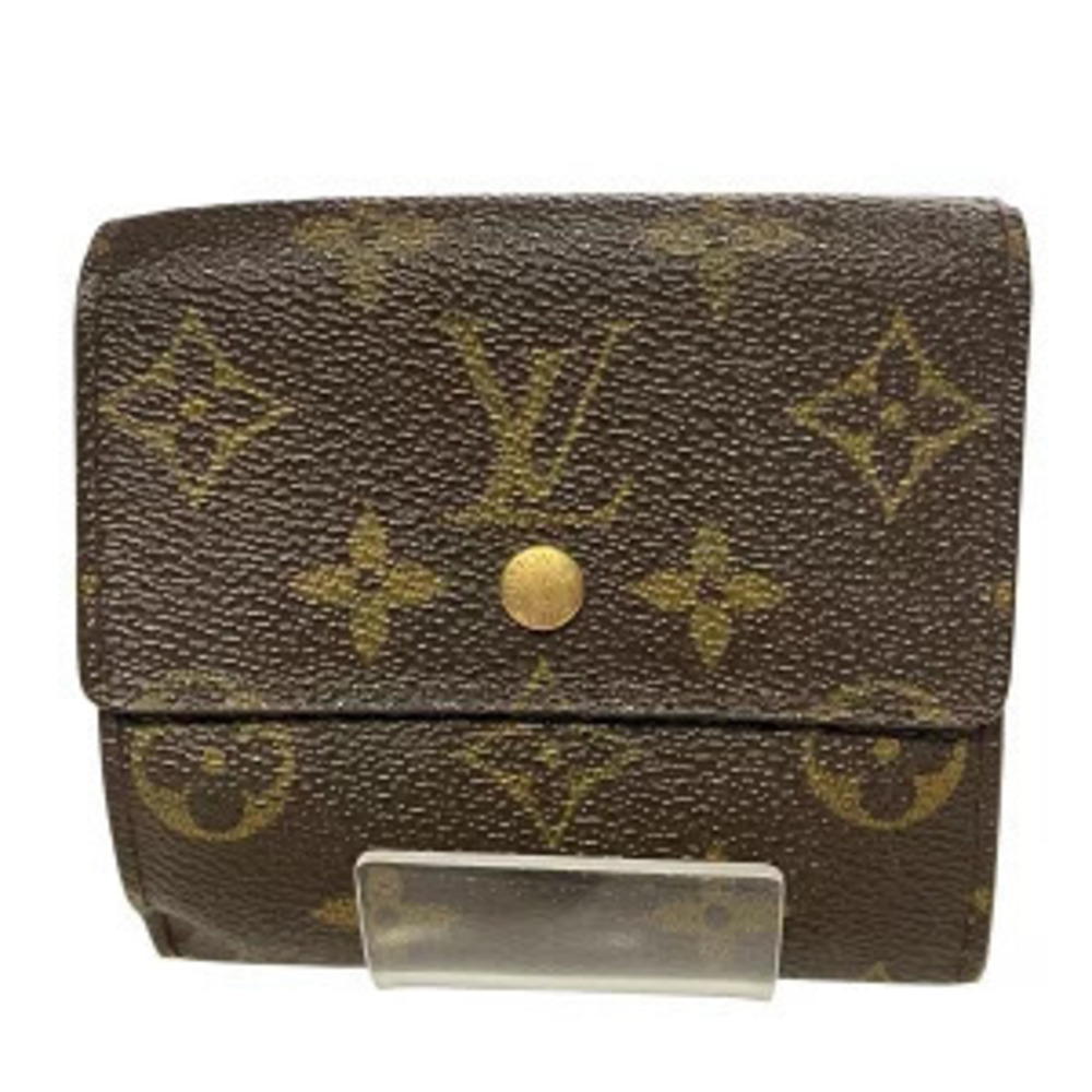 Louis Vuitton Monogram Portemonnaie Billet Carte Credit Bi fold Wallet